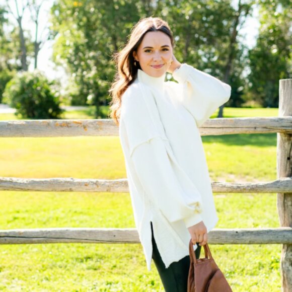 LAST ONE! new Free People We The Free Women’s Wonderful Cotton Pullover Top - Picture 7 of 16